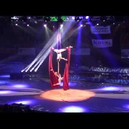 Aerial Silks & Cyr Wheel - Duo Show