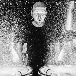 Percussionist Breda  (NL) Splashing Drums