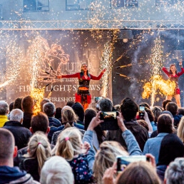 Stunt show Antwerpen  (BE) The Amazons of Pyro