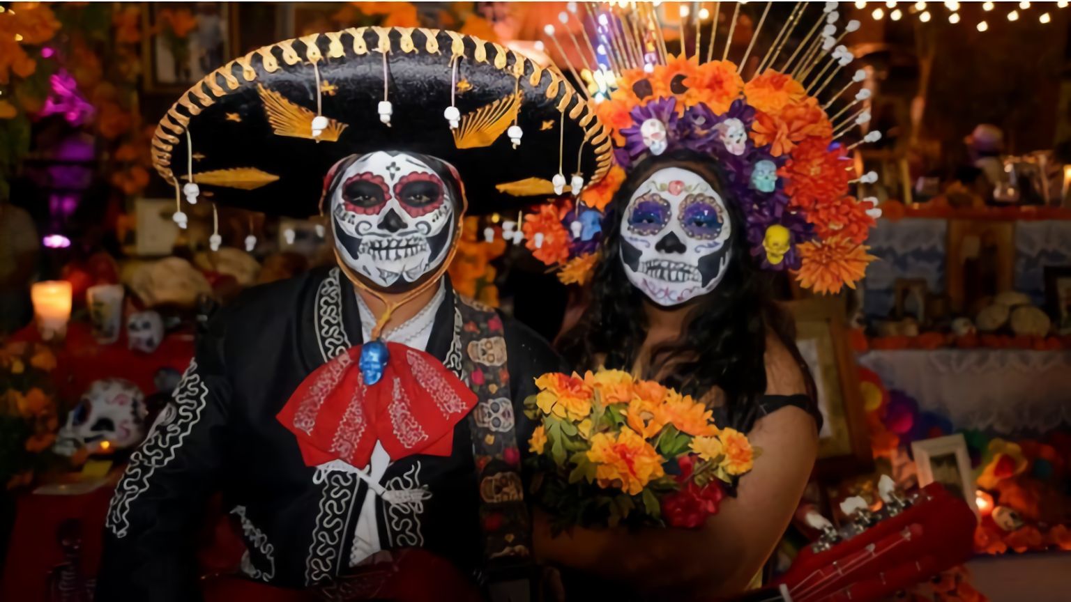 Dia de los Muertos (Coco Style) muziek Boeken? Direct op ShowBird.com!, image size:1536x864