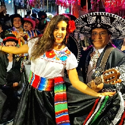 Mexicaanse Mariachi livemuziek