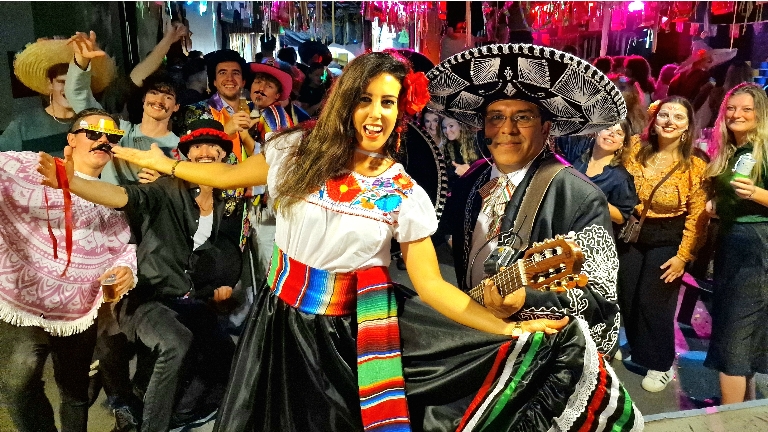 Mexicaanse Mariachi livemuziek