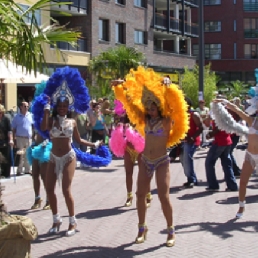 Dansgroep Turnhout  (BE) Mobiele Braziliaanse danseressen