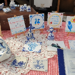 Delft Blue Tile Painting Workshop