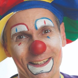 Clown Gringo on children's birthday